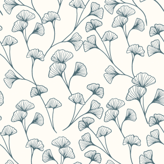 Popelín smet. bílý Ginko