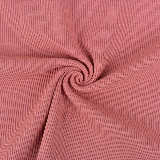 Úplet žebrovaný starorůžový