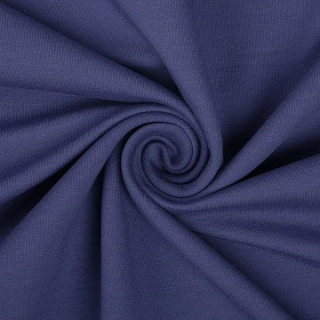 Teplákovina tm. modrošedá - 10m     