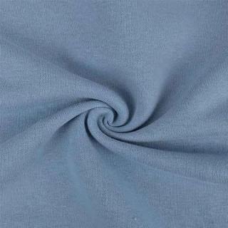 Počesaná teplákovina silná modrošedá 10m