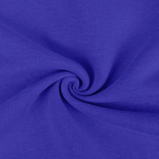 Počesaná teplákovina silná královská modrá 10m