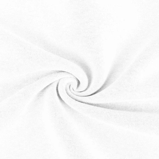 Počesaná teplákovina silná bílá 10m