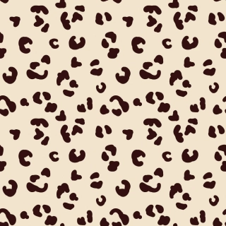 Manšestr tenký béžový Leopard