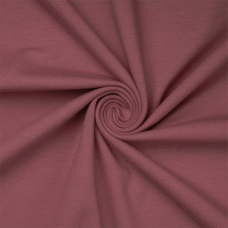 Úplet elast. kouřově vínový 220g/m2