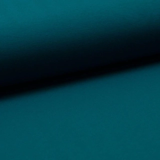 Úplet elast. petrolejový zelený 220g/m2