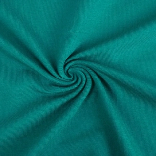 Úplet elast. zelenomodrý 220g/m2