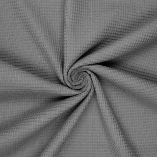 Vafle bavlněné tm. šedé