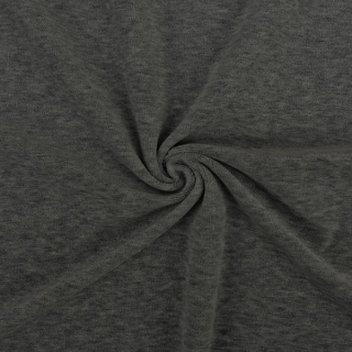 Nicky velur tmavě šedý melír