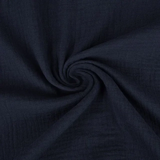 Dvojitá gázovina tmavě modrá 10m