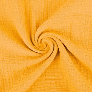 Dvojitá gázovina pastelová oranžová 10m