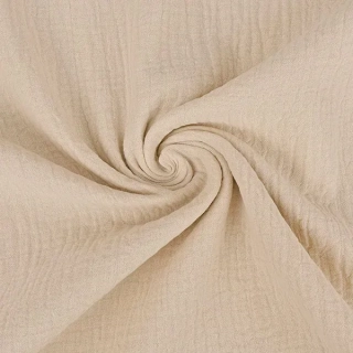 Dvojitá gázovina taupe 10m