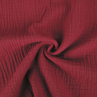 Dvojitá gázovina vínově červená 10m