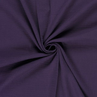 Dvojitá gázovina fialová lilek