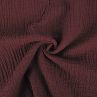 Dvojitá gázovina bordo