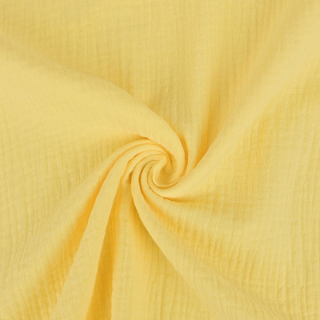 Dvojitá gázovina žlutá máslová