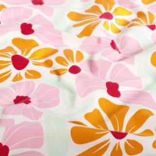 Úplet Slunečné retro květy