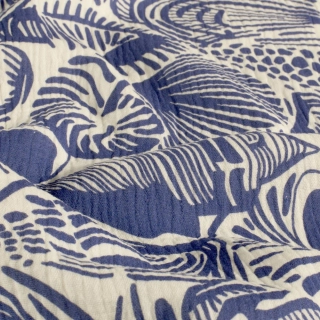 Dvojitá gázovina modrá Mořské lastury