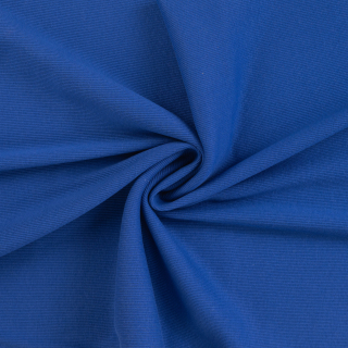 Náplet/úplet žebrovaný 2x1 modrý š. +/-100cm