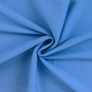 Náplet/úplet žebrovaný 2x1 modrý š. +/-100cm