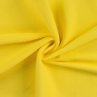 Náplet/úplet žebrovaný 2x1 žlutý š. +/-100cm