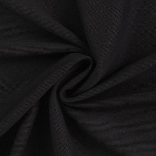 Náplet/úplet žebrovaný 2x1 černý š. +/-100cm