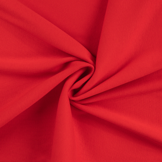 Náplet/úplet žebrovaný 2x1 červený š. +/-100cm