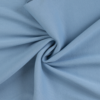 Náplet/úplet žebrovaný 2x1 modrošedý š. +/-100cm