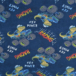 Alpenfleece modrý Monster truck 