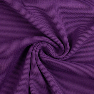 Úplet žebrovaný fialový