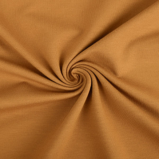 Úplet elast. karamelový 220g/m2