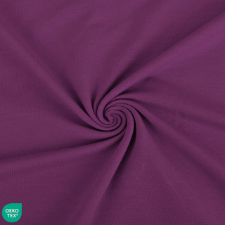Úplet elast. fialová 220g/m2
