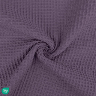 Vafle bavlněné fialové