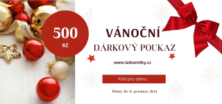 Vánoční dárkový poukaz 500Kč